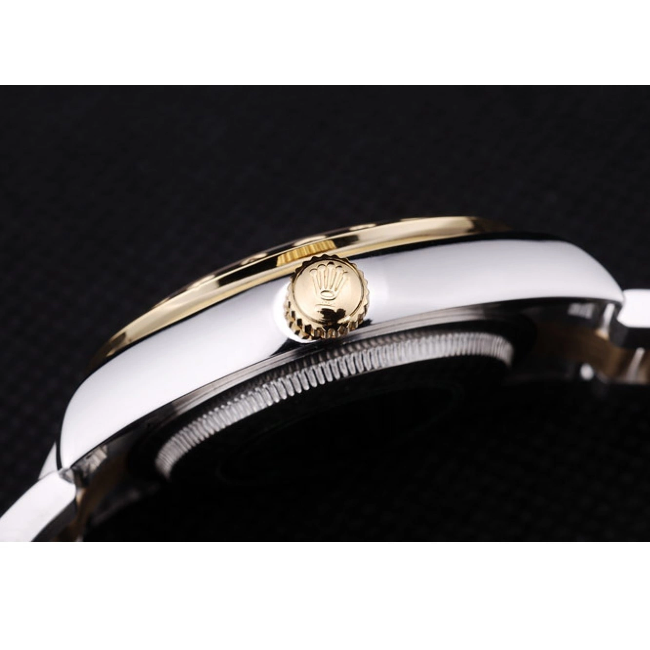 Aaa replica watch Rolex Bezel 7464 Dial White Datejust Diamond 0622